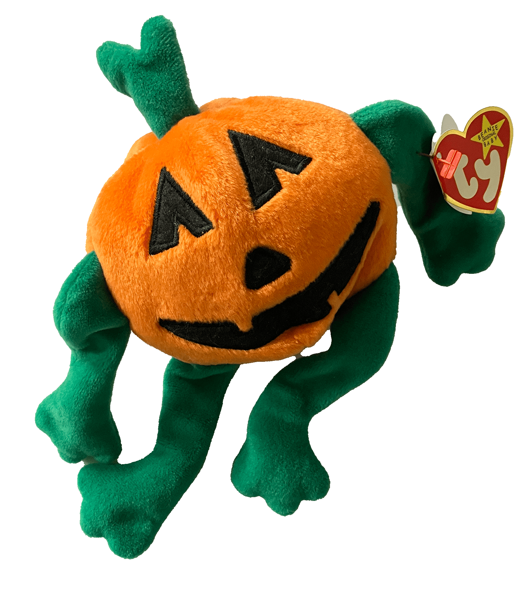 pumpkin beanie baby
